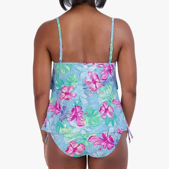 💙NWT STELLA PARKER TANKINI BIKINI SET - Picture 2 of 12